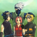 Naruto   Team 7 collab by ryo0oki