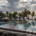 mauritius, Hotel Meridien, óceánpart, pálmafák