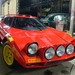 Lancia Stratos Orange Front Closeup