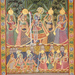 krishna teasing gopis a two layered painting hh37