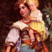 Detti Cesare Auguste Gypsy Woman And Child (Medium)