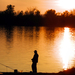 Fisherman of sunset
