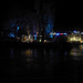 Genf este,szines fákkal