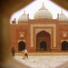 Agra: Kilátás a Taj Mahalból