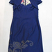 90805B-15 D&G BLUE WOOL&COTTON DRESS SIZE 2 4 6 PRICE USD 48[2]