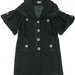 91008A-09   D&G BLACK WOOL&COTTON COAT SIZE 2 4 6 PRICE USD63