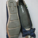 90716A-38 PRADA BLUE SHEEPSKIN SHOES SIZE 35 36 37 38 39(BACK) P