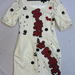 91017A-08A GUCCI WHITE WOOL&COTTON DRESS SIZE 2 4 6 PRICE USD54