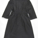 90715B-26 CHANEL BLACK COTTON DUSTCOAT SIZE 2 4 6(BACK) PRICE US