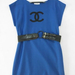 90809A-20 CHANEL BLUE WOOL DRESS SIZE 2 4 6 PRICE USD 46[1]