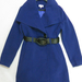 90923A-30B CHANEL BLUE WOOL JACKET SIZE 2 4 6 PRICE USD 47