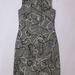 91010A-05   CHANEL GREY WOOL DRESS SIZE 2 4 6 PRICE USD43