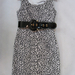 91014A-14  CHANEL WHITE WOOL DRESS SIZE 2 4 6 PRICE USD44