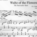 tchaikovsky waltz-flowers string-quartet sheet-music