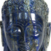 buddha head carved in lapis lazuli rq30