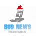 Bug News karácsonyi logó